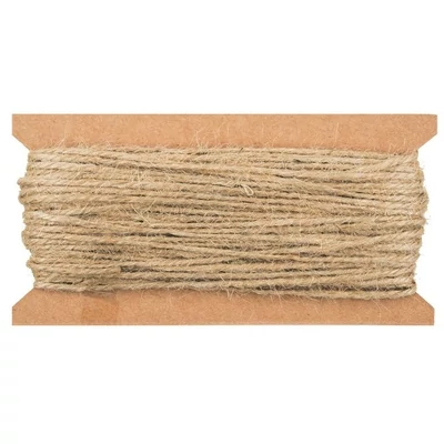 AN2847 Dekorációs len zsinór 20m barna