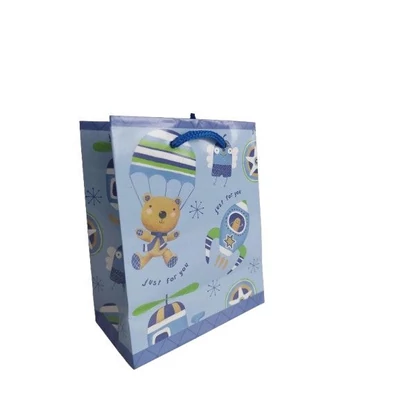 AU-00441896 Dísztasak Just for you kék S 11*13,5cm