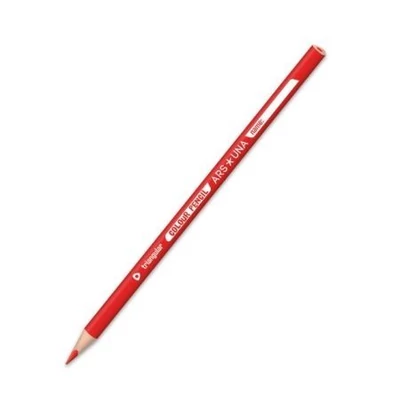 AU-005749 Színesceruza háromszög alakú 12db-os piros ArsUna