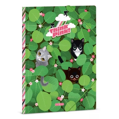 AU-50214624 Gumis mappa A/4 Think Pink