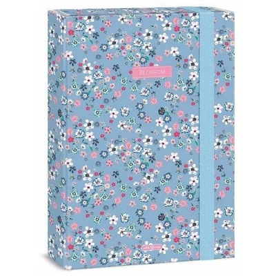 AU-50853762 Füzetbox A/4 Pearl Blossom Blue