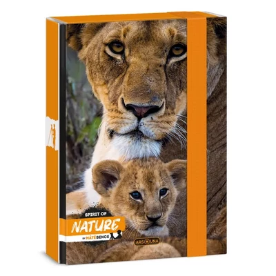 AU-50864331 Füzetbox A/5 Spirit of Nature Lion