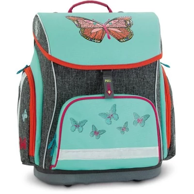AU-94495409 Iskolatáska kompakt easy Butterflyes