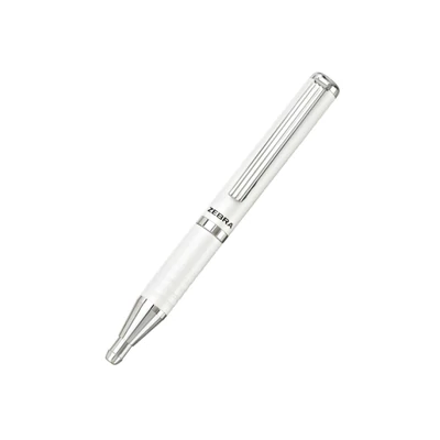 BA115-W-BL Golyóstoll Zebra SL-F1 Metál fehér