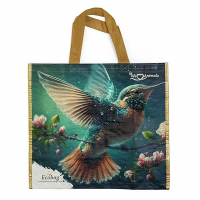 BF-955345 Ökotáska nagy Kolibri 41*36*19 cm