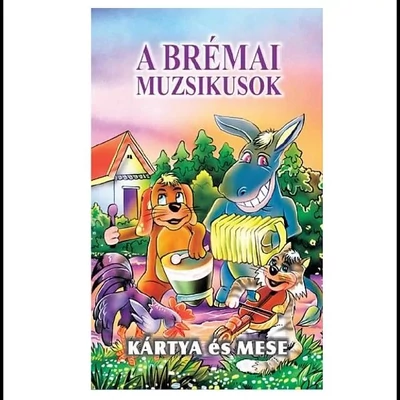 BOANI-360188 Játékkártya Boani A brémai muzsikusok