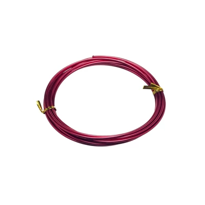 BR-DF4 Drót réz 2mm 3m-es tekercs Piros