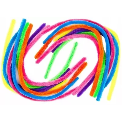 BR-DR03 Zseníliadrót 50cm 16db-os Neon Mix