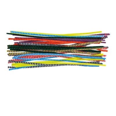 BR-DR04 Zseníliadrót 30cm 40db-os Csíkos Mix