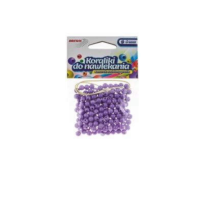 BR-K6-6 Gyöngy 6mm 16g lila