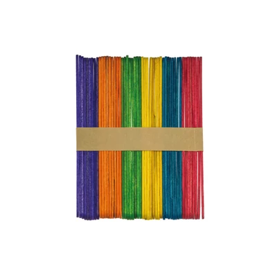 BR-PK140 Fa spatula színes 140mm 50db