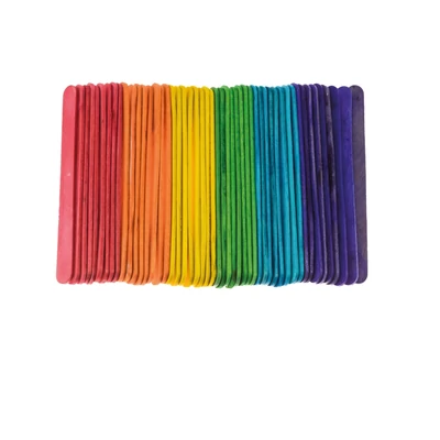 BR-PKD140 Fa spatula jumbo színes 140mm 50db