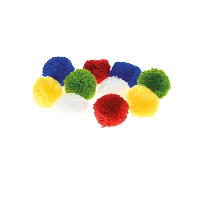 BR-POM06 Pompon szuperbolyhos 40mm 10db-os MIX