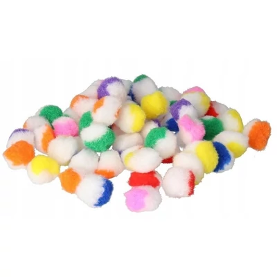 BR-POM09 Pompon 25mm 60db-os Kétszínű Mix