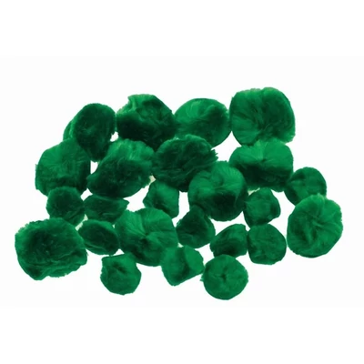 BR-POM36 Pompon szuperbolyhos 24db-os Zöld