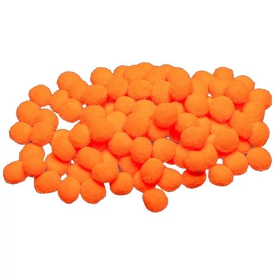 BR-POM50 Pompon 10mm 100db-os Narancssárga