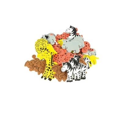 BR-PVC09 Dekorgumi figura öntap. 48db-os állatok