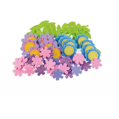 BR-PVC18 Dekorgumi figura öntap. 85db-os virágok