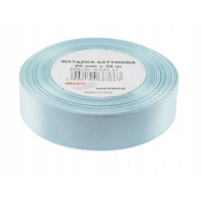 BR-WS25-11 Szatén szalag 25mm*32m Menta
