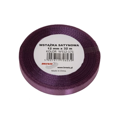 BR-WS25-171 Szatén szalag 25mm*32m Szilva
