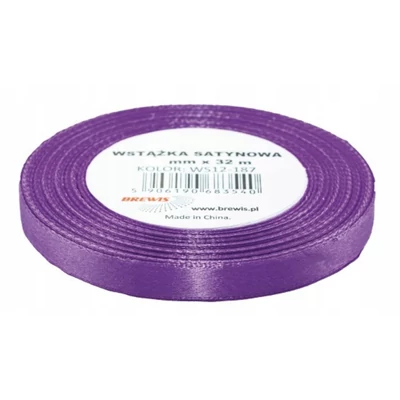 BR-WS6-187 Szatén szalag 6mm*32m Levendula