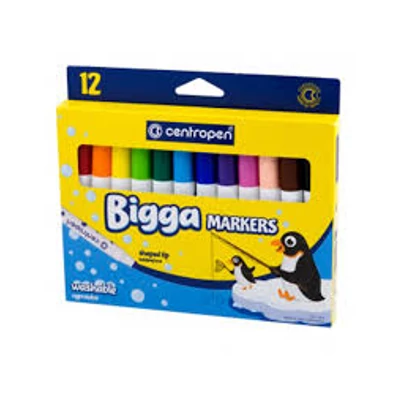 Bigga markers 12 színű készlet