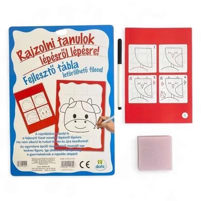 DOHÁNY-509/02 Fejlesztő tábla letörölhető filccel