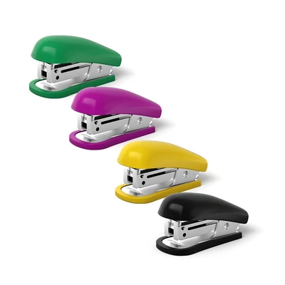 EK-4553 Tűzőgép MINI Compact No.10 15lap vegyes színek
