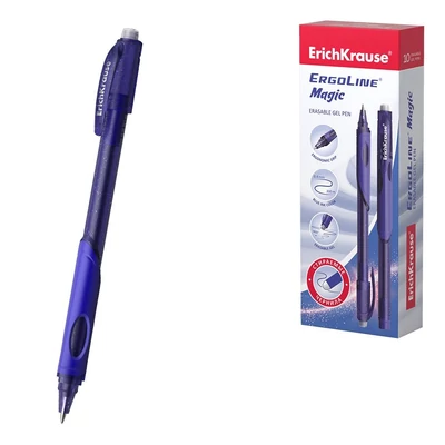 EK-47981 Zseléstoll Kék ErgoLine Magic Stick&amp;Grip Radírozható