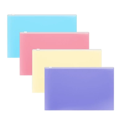 EK-50339 Irattartó tasak cipzáras B/5 Fizzy Pastel vegyes szín