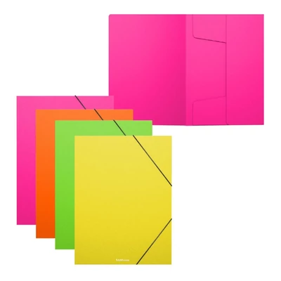 EK-50389 Gumis mappa A/5+ Matt Neon vegyes színek