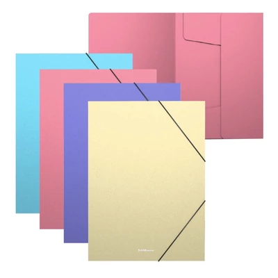 EK-50400 Gumis mappa A/4 Matt Pastel