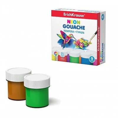 EK-50538 Tempera 9*20ml Neon