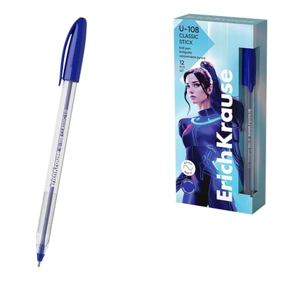 EK-53709 Golyóstoll Kék U-108 Classic Stick