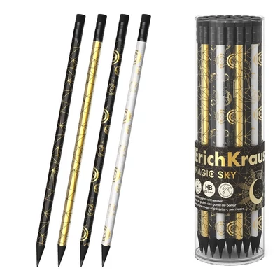 EK-55259 Grafit ceruza HB háromszög alakú 42db-os Magic Sky