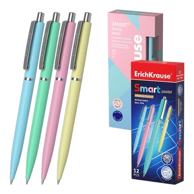 EK-55389 Golyóstoll Kék Smart Matic Pastel