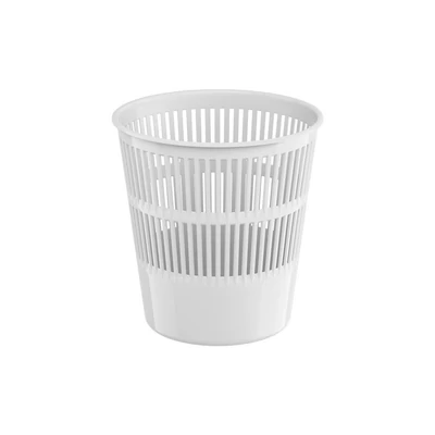 EK-55910 Papírkosár műanyag 9l Classic fehér