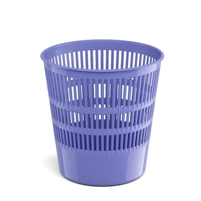 EK-55957 Papírkosár műanyag 12l Pasztell lila