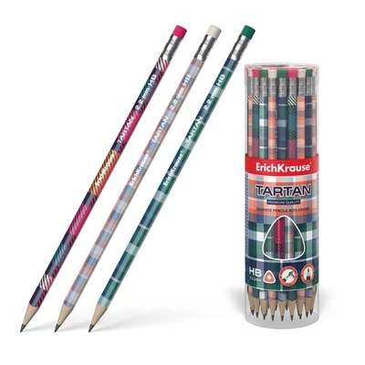 EK-56010 Grafit ceruza HB háromszög alakú 42db-os Tartan