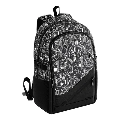 EK-58465 Hátizsák CityLine 19l Fekete-Fehér