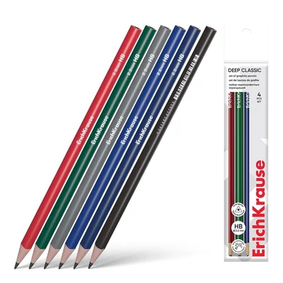 EK-60717 Grafit ceruza HB 4db-os Deep Classic