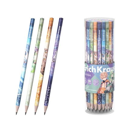 EK-60727 Grafit ceruza HB háromszög alakú 42db-os Manga