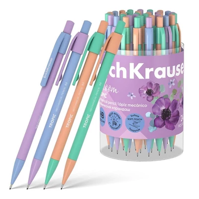 EK-60748 Mechanikus ceruza HB 0,5mm Tropic Bloom pasztell