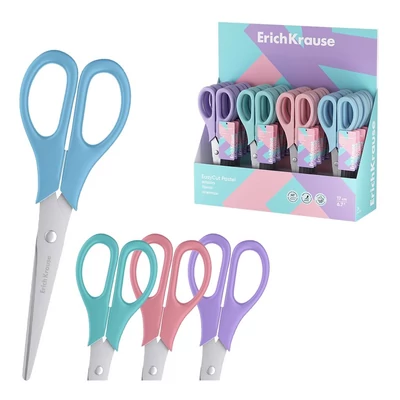 EK-60874 Olló 17cm EasyCut pastel