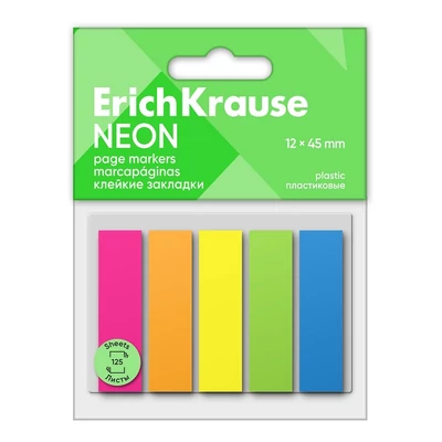 EK-61558 Oldaljelölő Neon 125lap 12*45mm