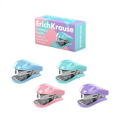 EK-61734 Tűzőgép mini No.10 20lap Compact Pastel