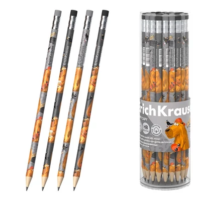 EK-61999 Grafit ceruza HB 42db-os Happy Capy