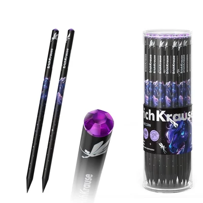 EK-62764 Grafit ceruza HB 42db-os Black Unicorn