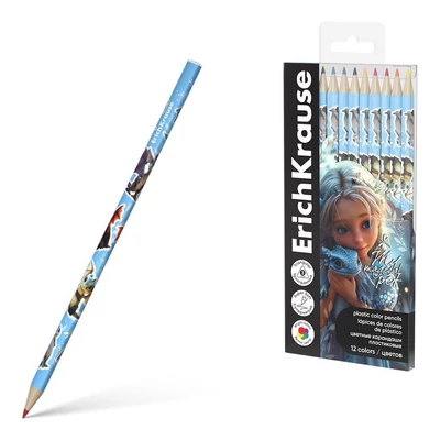 EK-62933 Színesceruza 12db-os Magic Pet