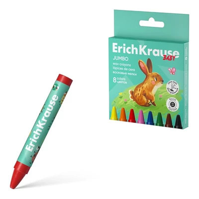 EK-62942 Zsírkréta 8db Baby Jumbo